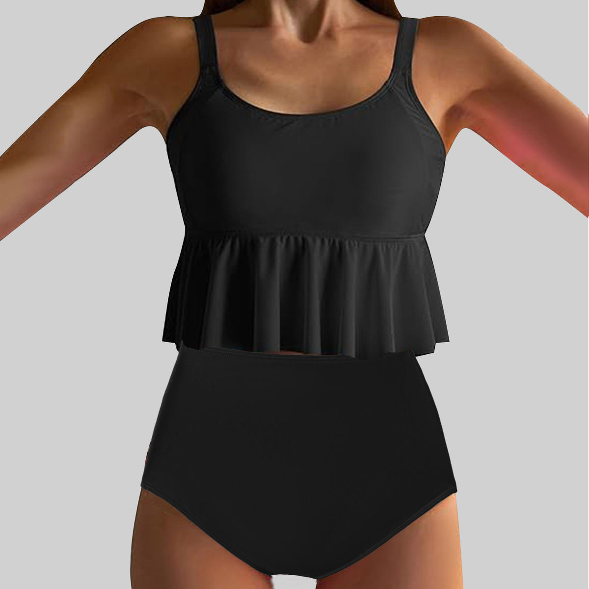 Womens High Waist Bikini Swimwear