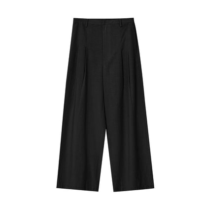 Womens High Waist Wide Leg Linen Pants