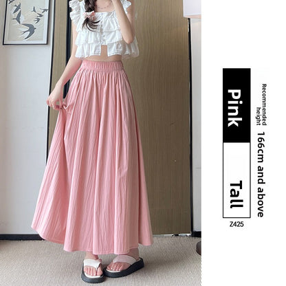 Womens High Waist Wide Leg Skirt Pants