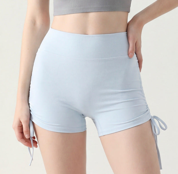 Womens High Waist Yoga Fitness Shorts