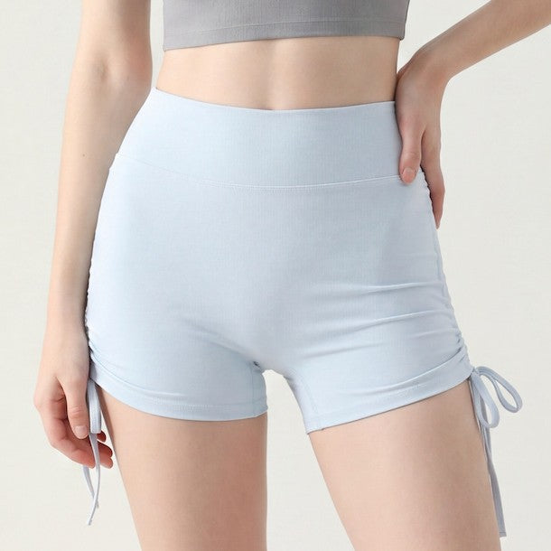 Womens High Waist Yoga Fitness Shorts