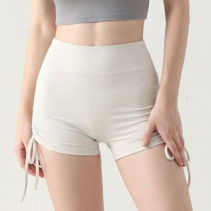 Womens High Waist Yoga Fitness Shorts