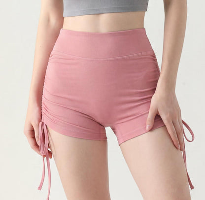 Womens High Waist Yoga Fitness Shorts