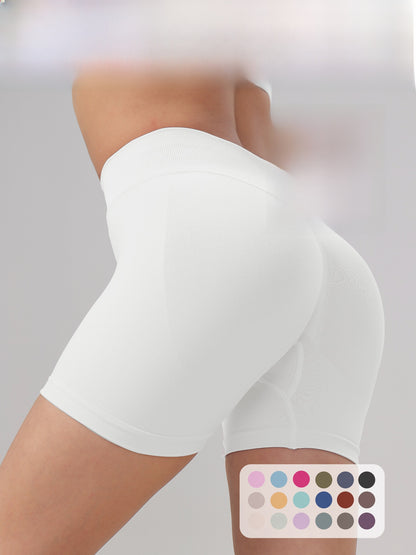 Womens High Waist Yoga Fitness Shorts