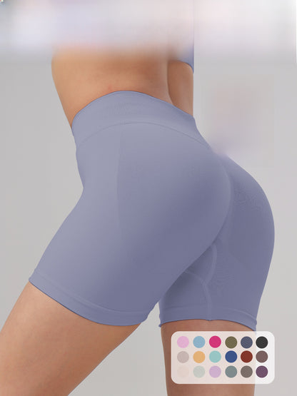 Womens High Waist Yoga Fitness Shorts