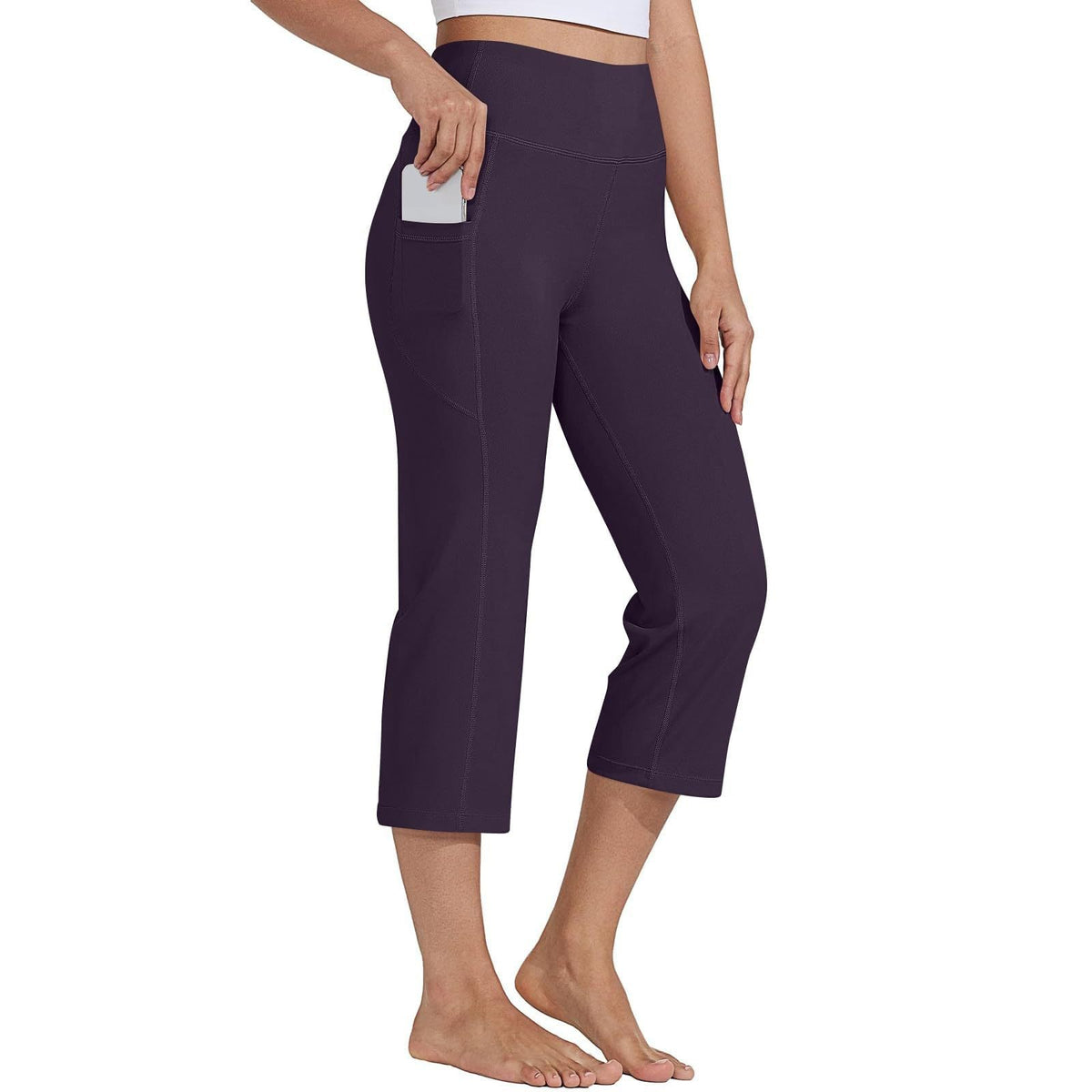 Womens High Waist Yoga Pants with Pockets