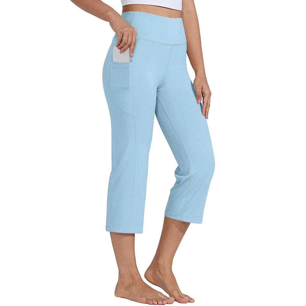 Womens High Waist Yoga Pants with Pockets
