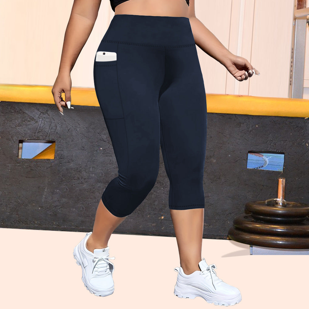 Womens High Waist Yoga Pants with Pockets