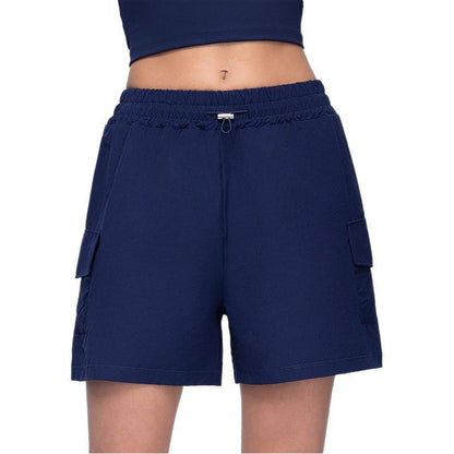 Womens High Waist Yoga Running Shorts