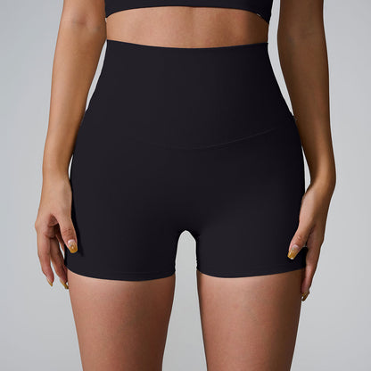 Womens High Waist Yoga Shorts