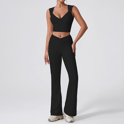 Womens High Waist Yoga Sports Set