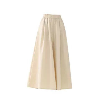 Womens High Waisted A Line Skirt Pants