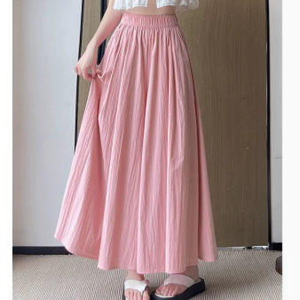 Womens High Waisted A Line Skirt Pants