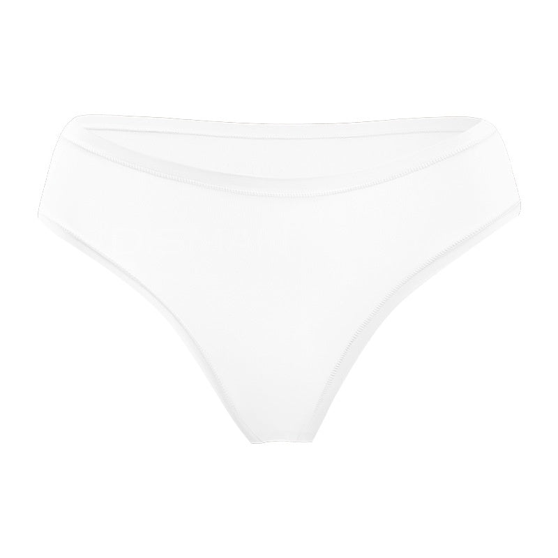 Womens High-Waisted Breathable Traceless Thong Panties