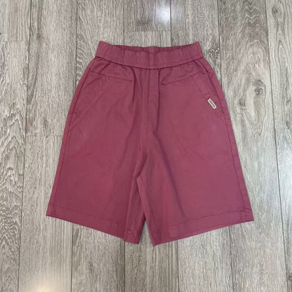 Womens High Waisted Loose Wide Leg Casual Shorts