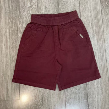 Womens High Waisted Loose Wide Leg Casual Shorts