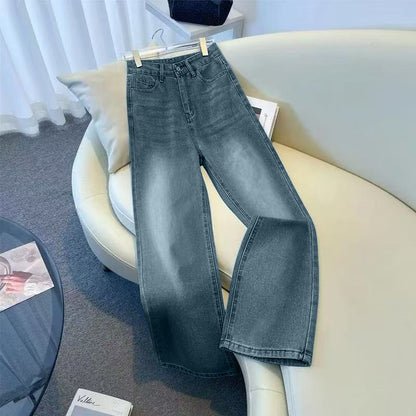 Womens High Waisted Wide Leg Jeans
