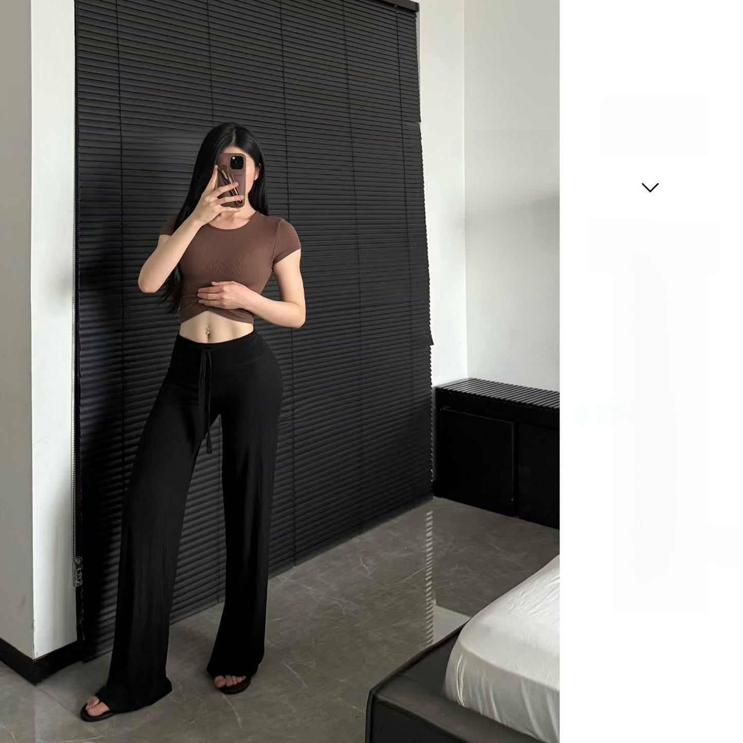 Womens High Waisted Wide Leg Yoga Pants Modal Fitness Pants