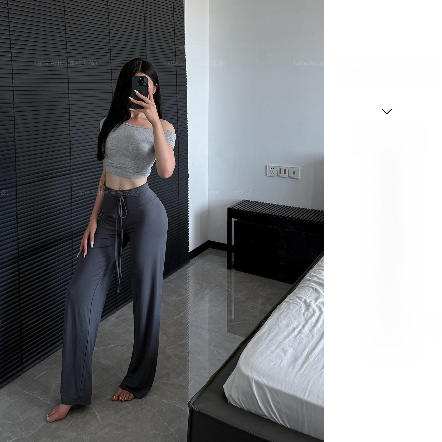 Womens High Waisted Wide Leg Yoga Pants Modal Fitness Pants
