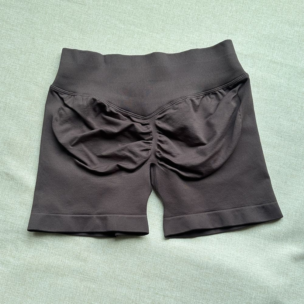 Womens High Waisted Yoga Fitness Shorts