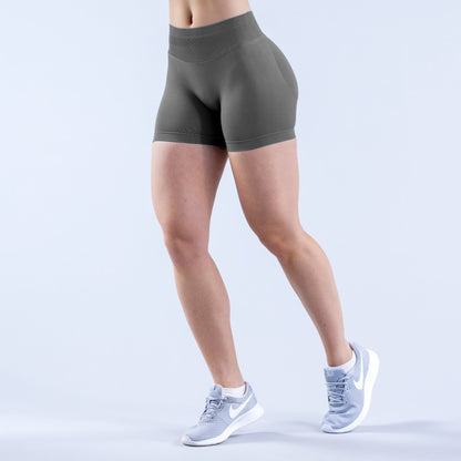 Womens High Waisted Yoga Fitness Shorts