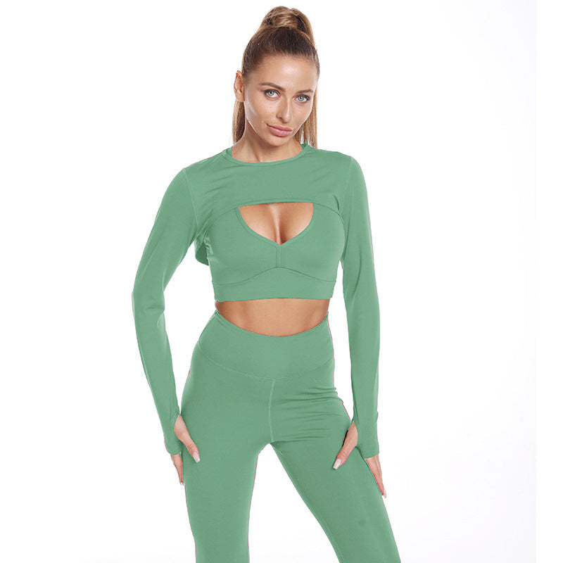 Womens High-Waisted Yoga Set