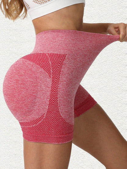 Womens High-Waisted Yoga Shorts