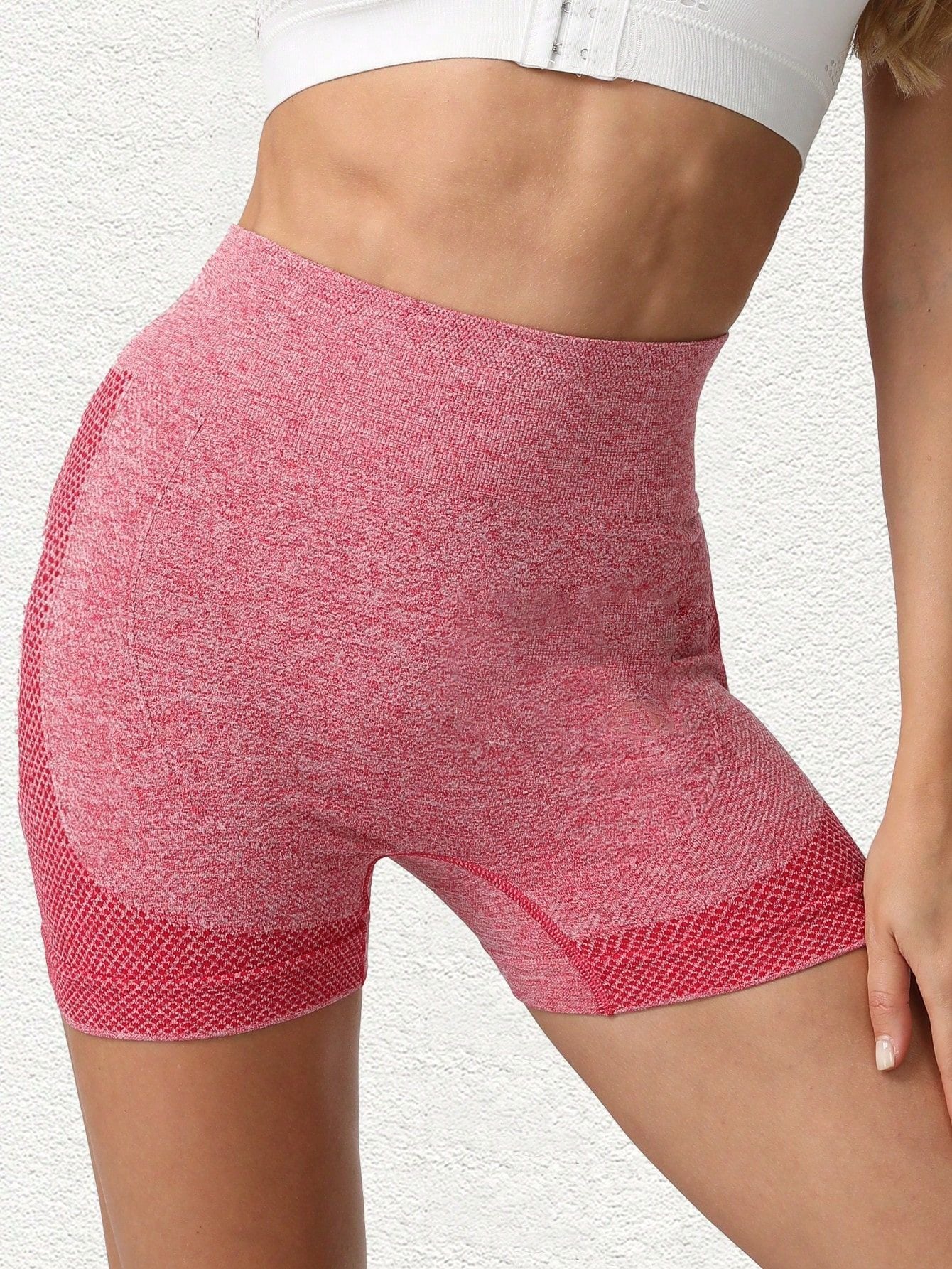 Womens High-Waisted Yoga Shorts