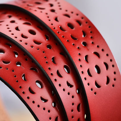 Womens Hollow Design Fashion Belt