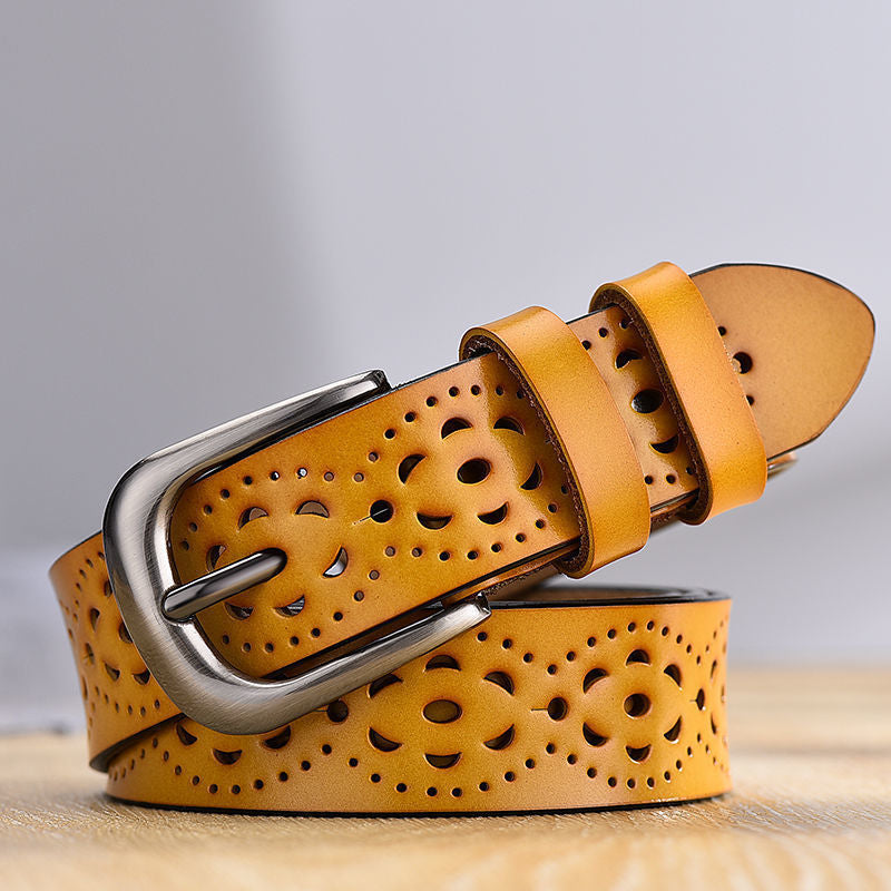 Womens Hollow Design Fashion Belt