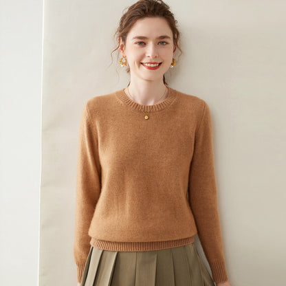 Womens Hooded Cashmere Blend Sweater