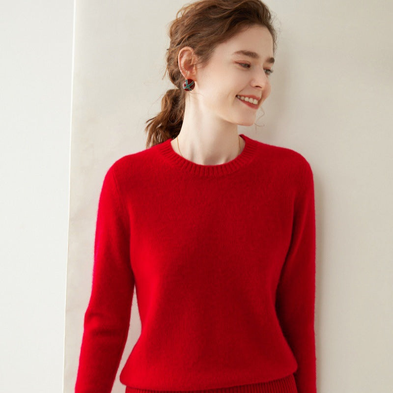 Womens Hooded Cashmere Blend Sweater