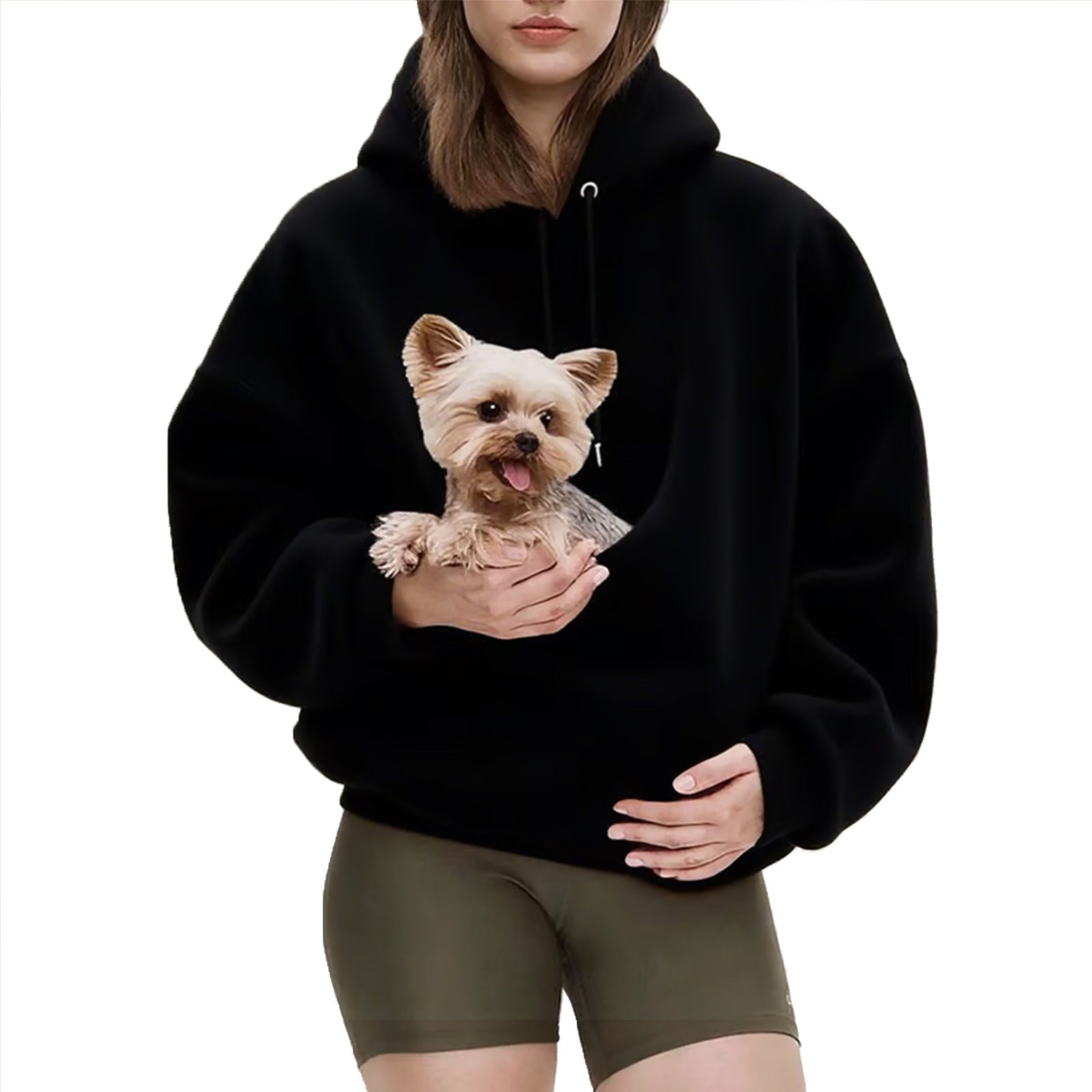 Womens Hooded Cashmere Sweater