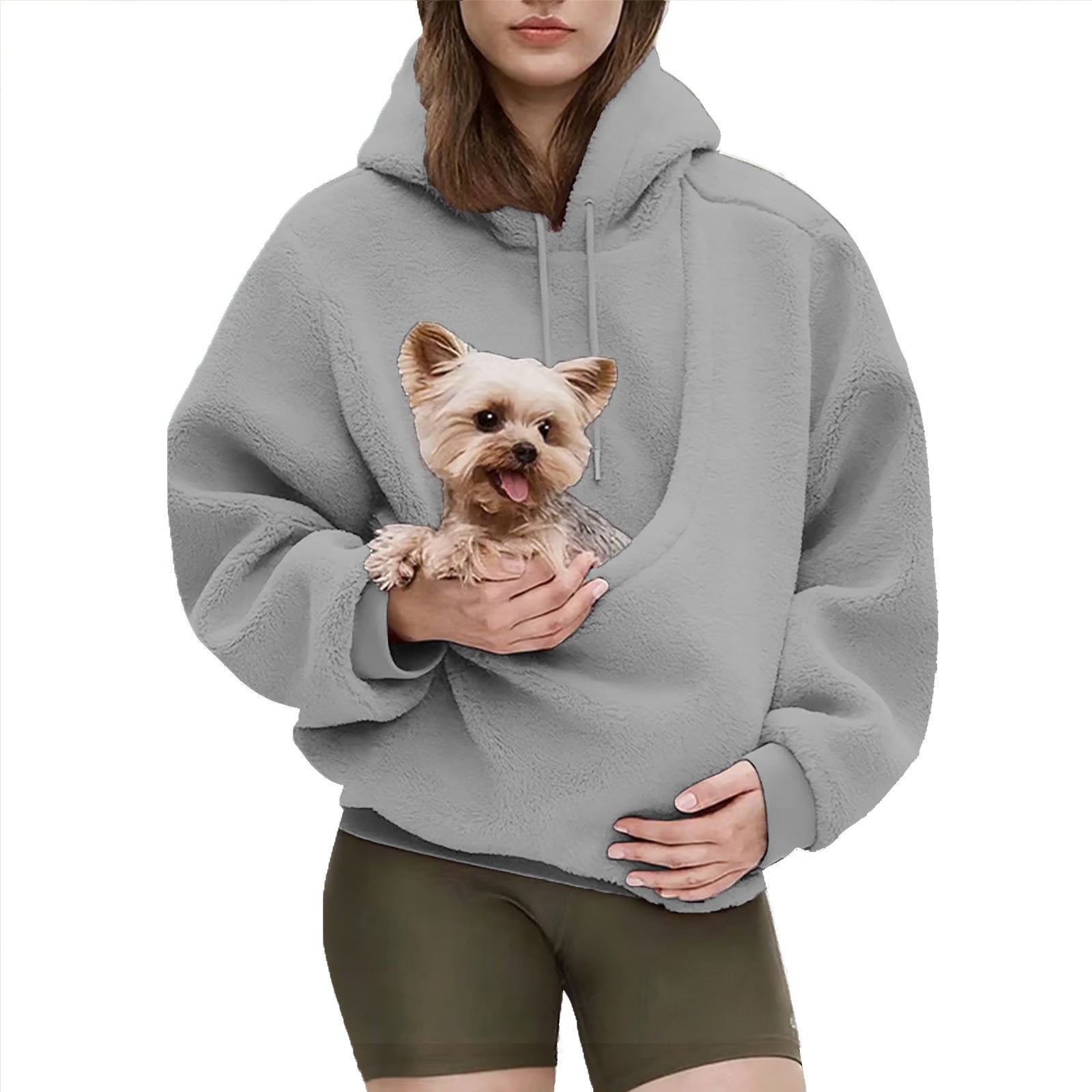 Womens Hooded Cashmere Sweater