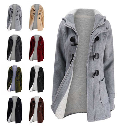 Womens Hooded Cotton Jacket