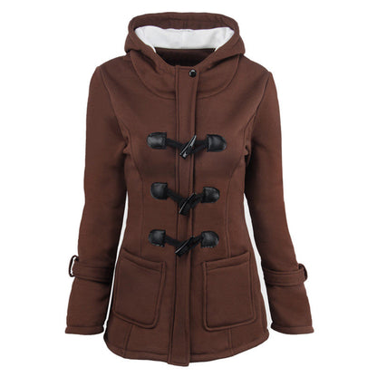 Womens Hooded Cotton Jacket