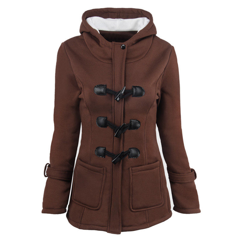 Womens Hooded Cotton Jacket