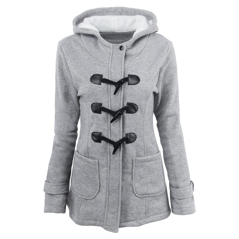 Womens Hooded Cotton Jacket