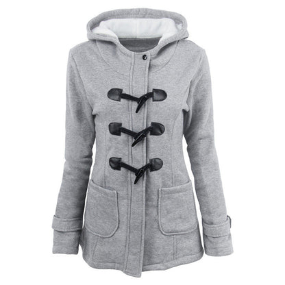 Womens Hooded Cotton Jacket