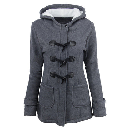 Womens Hooded Cotton Jacket