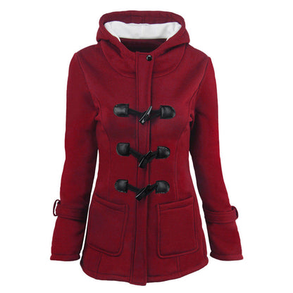 Womens Hooded Cotton Jacket