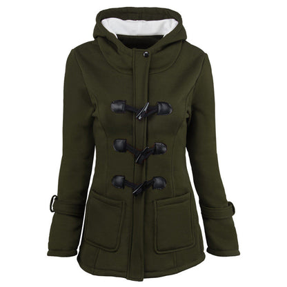 Womens Hooded Cotton Jacket