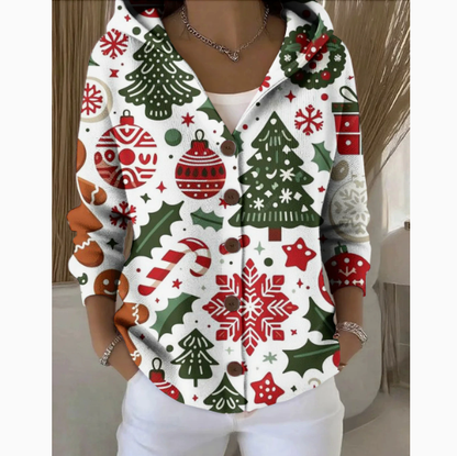Womens Hooded Knit Cardigan Sweater