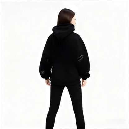 Womens Hooded Pullover Sweatshirt