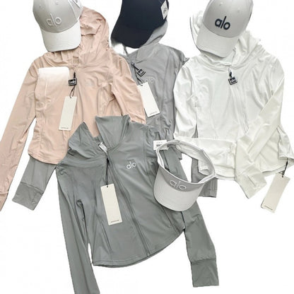 Womens Hooded Zipper Sweatshirt
