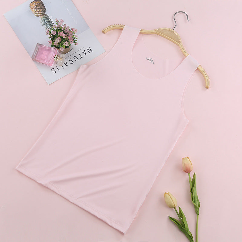 Womens Ice Silk Seamless Vest