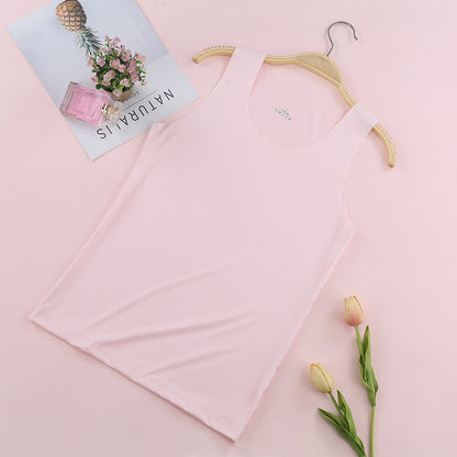 Womens Ice Silk Seamless Vest