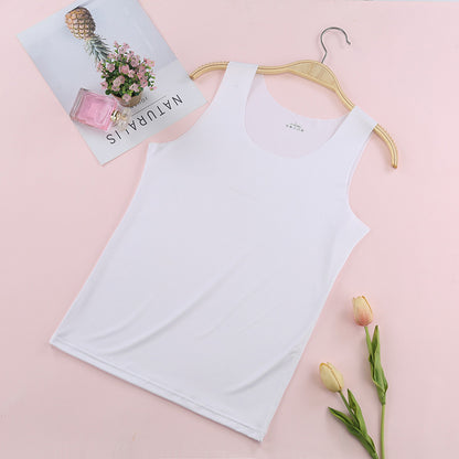 Womens Ice Silk Seamless Vest