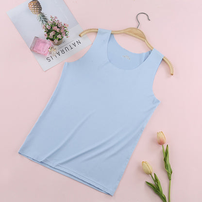 Womens Ice Silk Seamless Vest