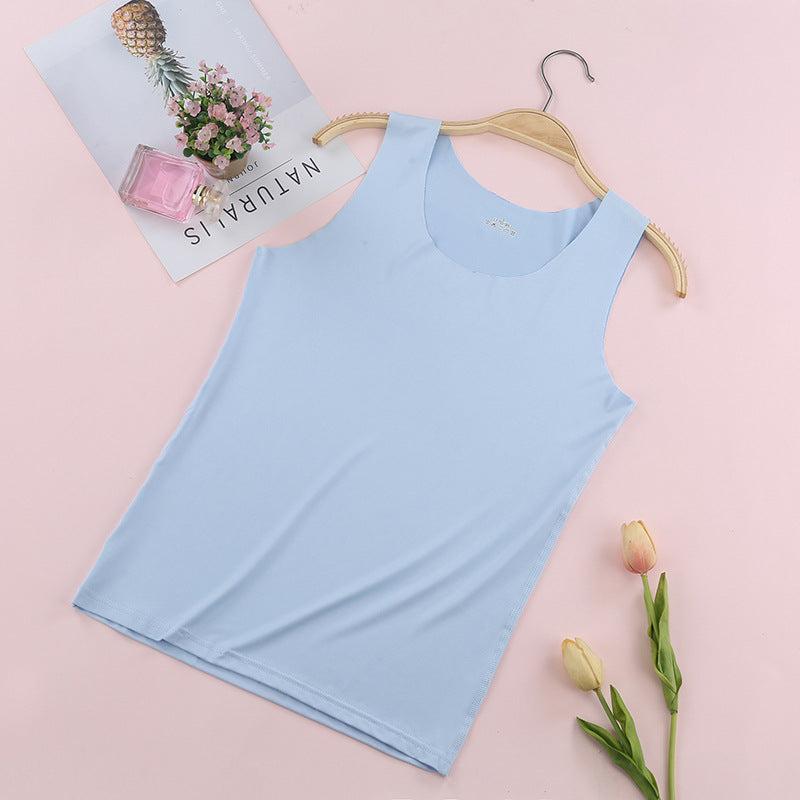 Womens Ice Silk Seamless Vest